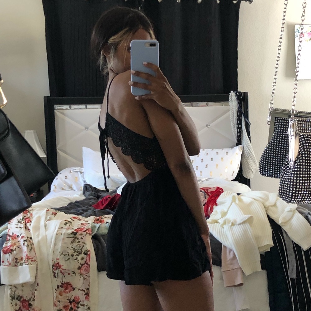SEXY black romper!! - Picture 3 of 3